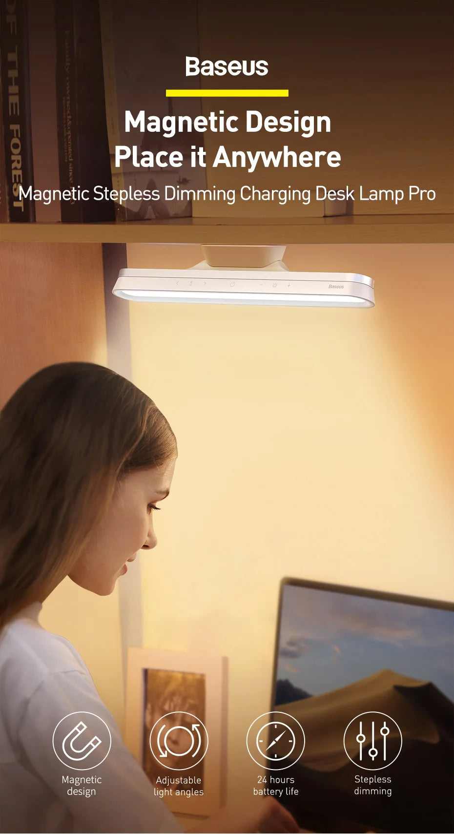 Baseus Desk Light Magnetic