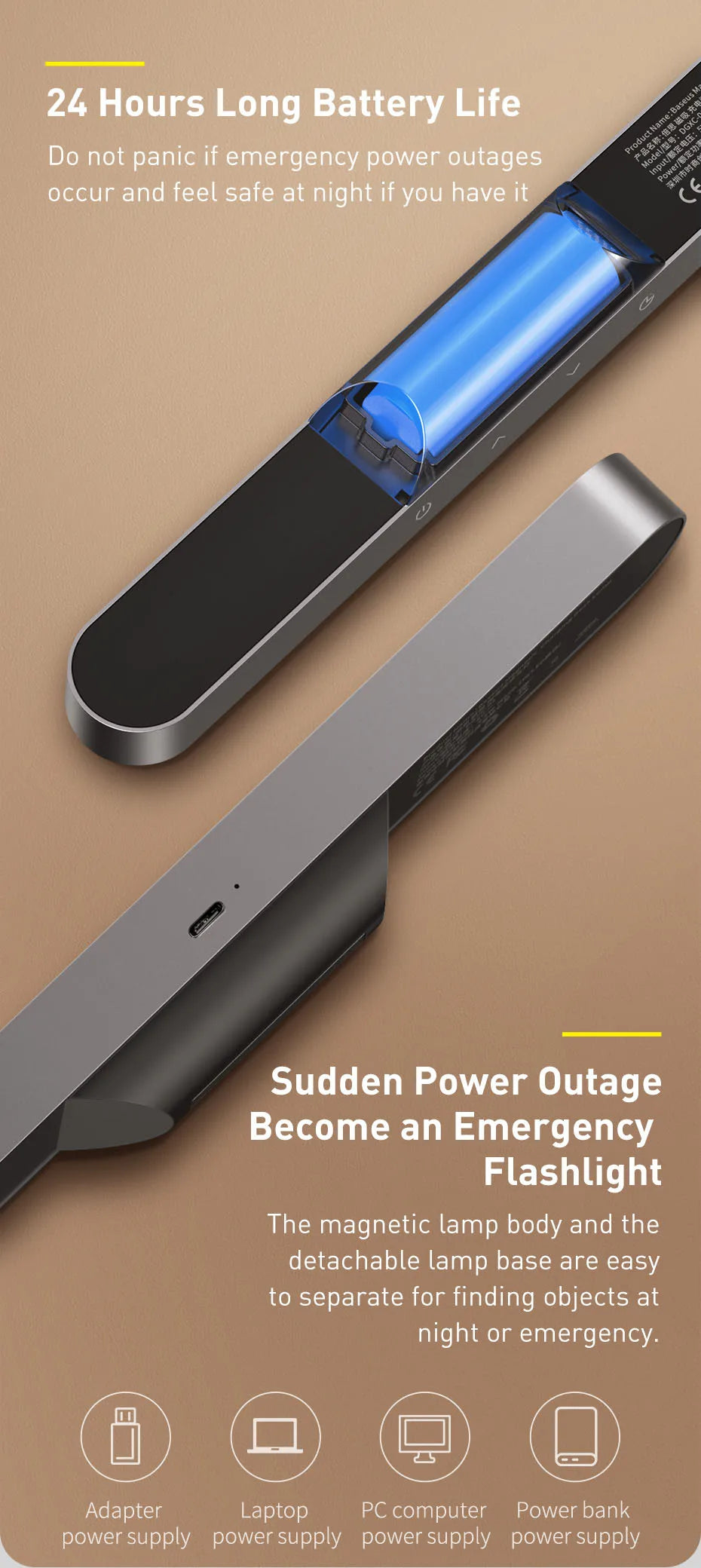 Baseus Desk Light Magnetic