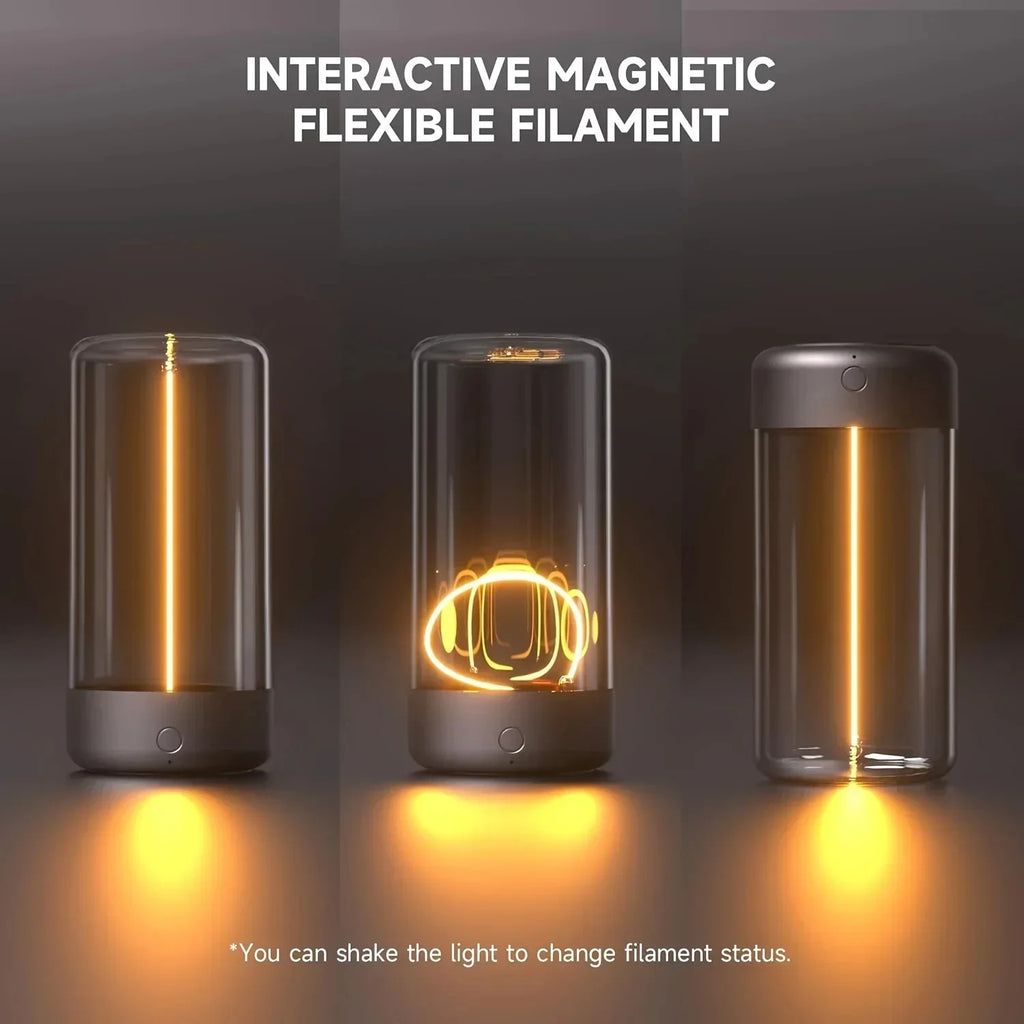Portable quantum wire ambient magnetic light