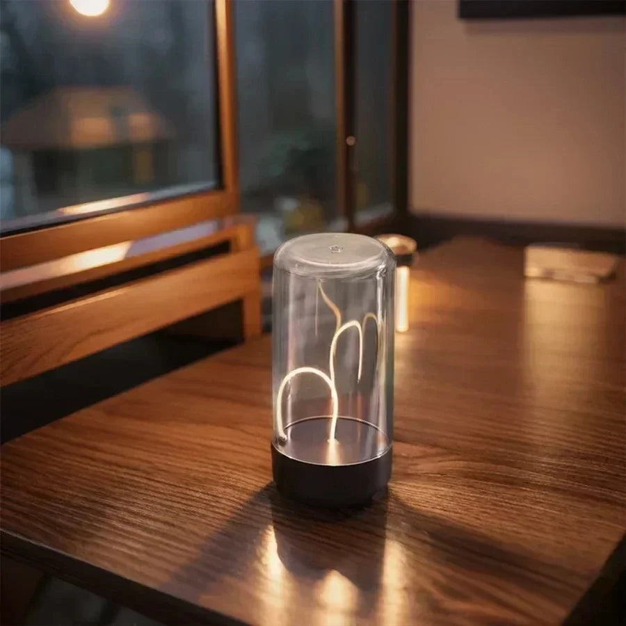 Portable quantum wire ambient magnetic light