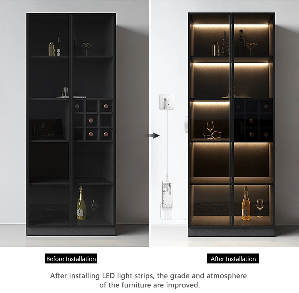 Smart Penetrable Wood COB LED Strip